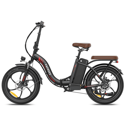Bicicleta Elétrica FAFREES F20+ Pro - Motor 250W Bateria 36V22.5Ah Pneus De 20 Polegadas Travões De Disco Mecânicos - Preto