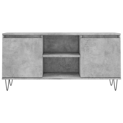 Móvel de TV - Modulo de TV - Armário de TV 104x35x50 cm derivados de madeira cinzento cimento