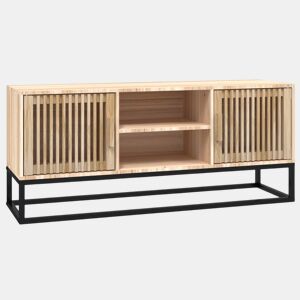 Móvel de TV - Modulo de TV - Armário de TV 105x30x45 cm derivados de madeira e ferro
