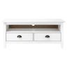 Móvel de TV - Modulo de TV - Armário de TV Hill 110x40x47 cm pinho maciço branco