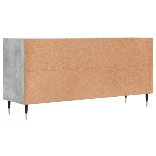 Móvel de TV - Modulo de TV - Armário de TV 103,5x30x50 cm derivados madeira cinzento cimento