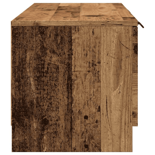 Móvel TV - Modulo de TV - Armário de TV madeira antiga 102x35x36,5 cm madeira trabalhada