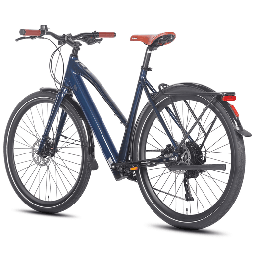 FAFREES F700W Urbana Bicicleta Elétrica - Motor 250W Bateria 36V10AH Quadro em Alumínio - Azul