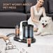 Teendow C5 Aspiradora - 450W 11000Pa 1500ML+800ML Ruido 80dB Teendow C5 Aspiradora - 450W 11000Pa 1500ML+800ML Ruido 80dB Negro