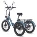 FAFREES F20 Mate Triciclo Eléctrico - 500W 48V21AH 20 Pulgadas FAFREES F20 Mate Triciclo Eléctrico - 500W 48V21AH 20 Pulgadas Gris Azul