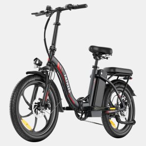 Bicicleta Elétrica FAFREES F20+ - Motor 250W Bateria 36V20Ah Pneus De 20 Polegadas Travões De Disco Mecânicos - Preto