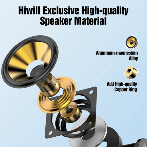 Hiwill A51 Barra de som - 5.1 380W com Subwoofer 5.25 Para TV Dolby Atmos - Preto
