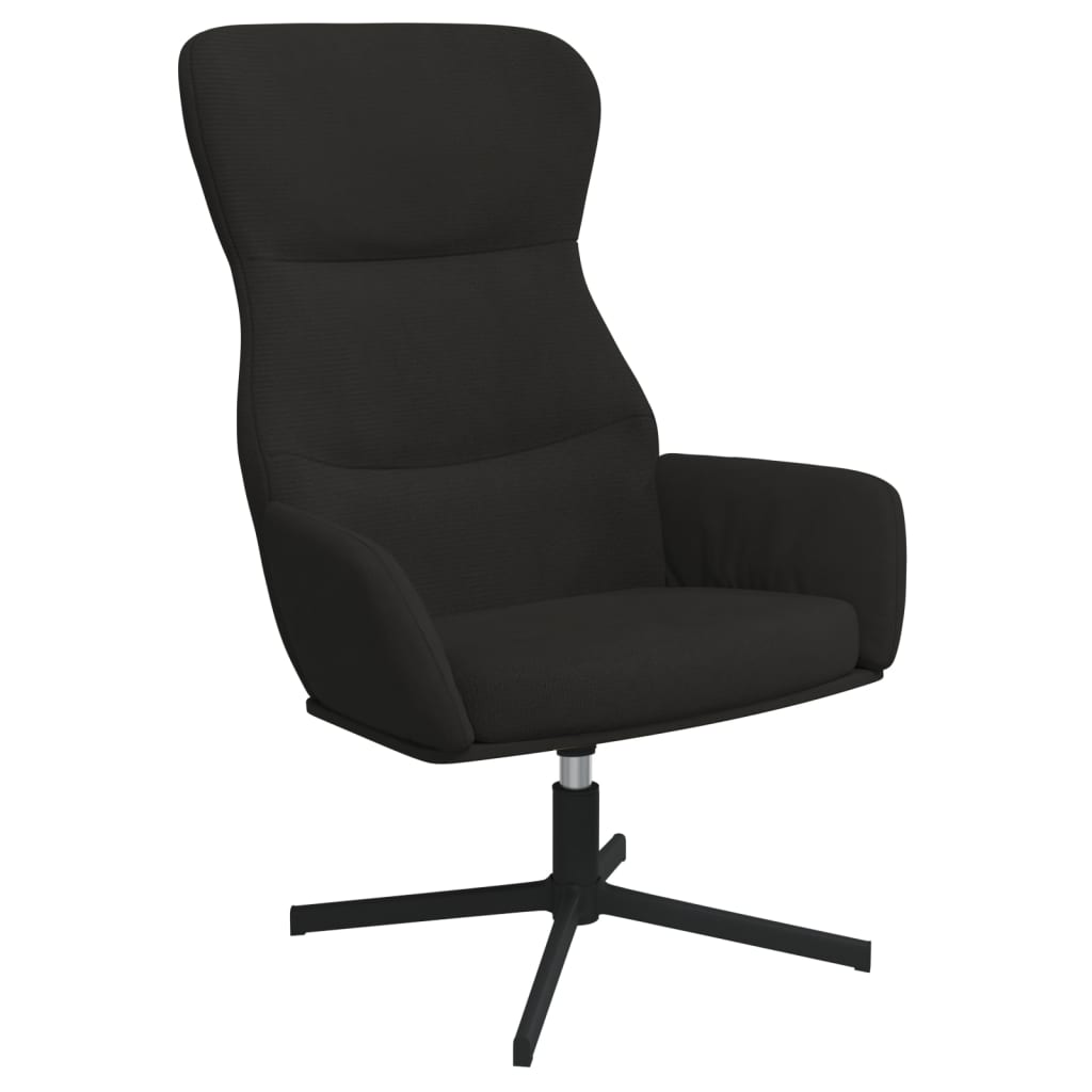Vidaxl sillón de relax de terciopelo negro