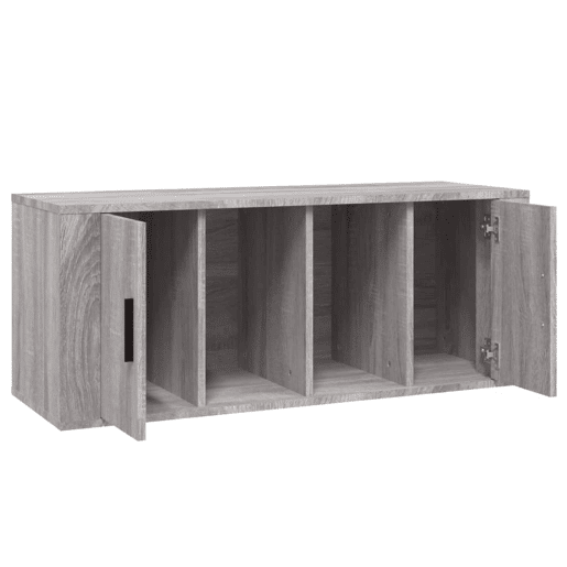 Móvel de TV - Modulo de TV - Armário de TV 100x35x40 cm derivados de madeira cinzento sonoma