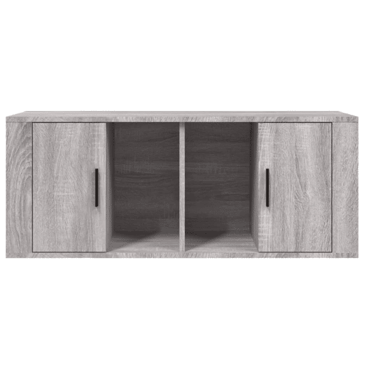 Móvel de TV - Modulo de TV - Armário de TV 100x35x40 cm derivados de madeira cinzento sonoma