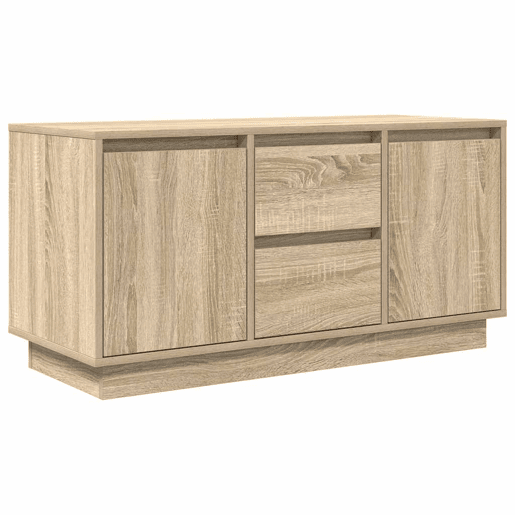 Móvel de TV - Modulo de TV - Armário de TV com luzes LED 100x41x50 cm carvalho sonoma