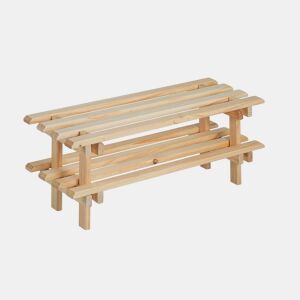 Sapateira Astigarraga Evolution Natural Pinheiro Empilhável 30 x 25,9 x 75 cm