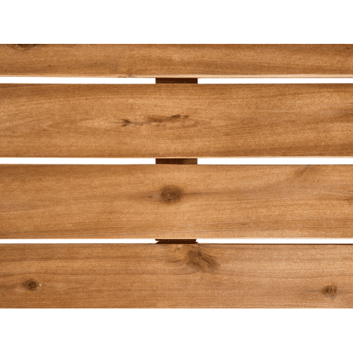 Mesa de refeição de jardim CALABRITTO 91 cm 184 cm Madeira de acácia Castanho