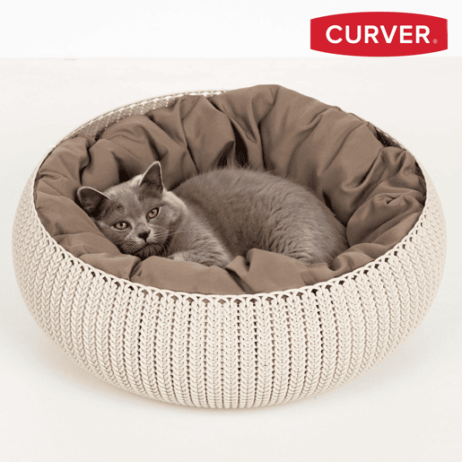 Cama para animais Curver calmofada almofadada