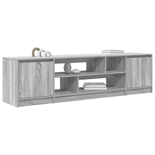 Móvel de TV - Modulo de TV - Armário de TV 188,5x41x50 cm derivados de madeira cinzento sonoma