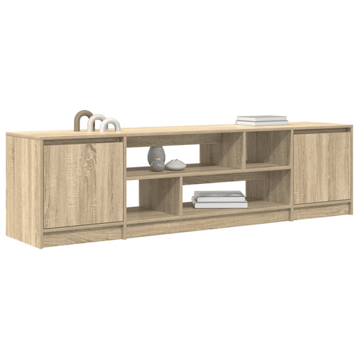 Móvel de TV - Modulo de TV - Armário de TV 188,5x41x50 cm derivados de madeira carvalho sonoma