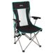 Aktive Silla plegable camping con respaldo de rejilla Aktive Silla plegable camping con respaldo de rejilla Negro