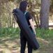 Aktive Silla plegable camping con respaldo de rejilla Aktive Silla plegable camping con respaldo de rejilla Negro