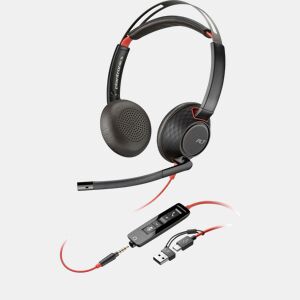 Cabo USB Poly 93S88AA Preto Vermelho