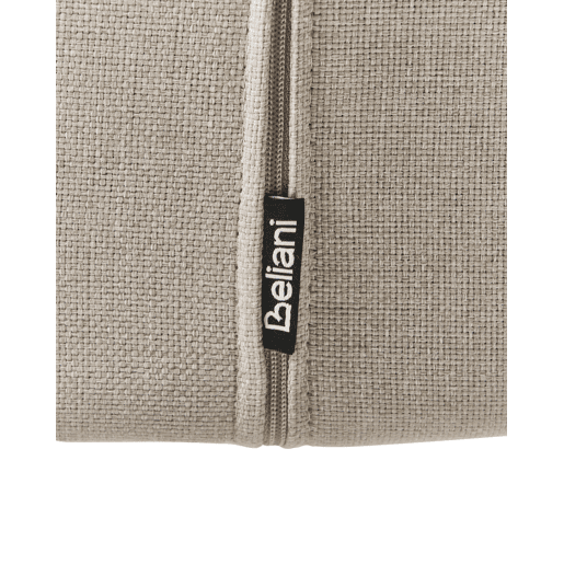 Conjunto de 2 cadeiras de jardim CURGOS Tecido Creme