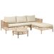 Beliani Conjunto de jardín CALASETTA Beliani Conjunto de jardín CALASETTA Beige