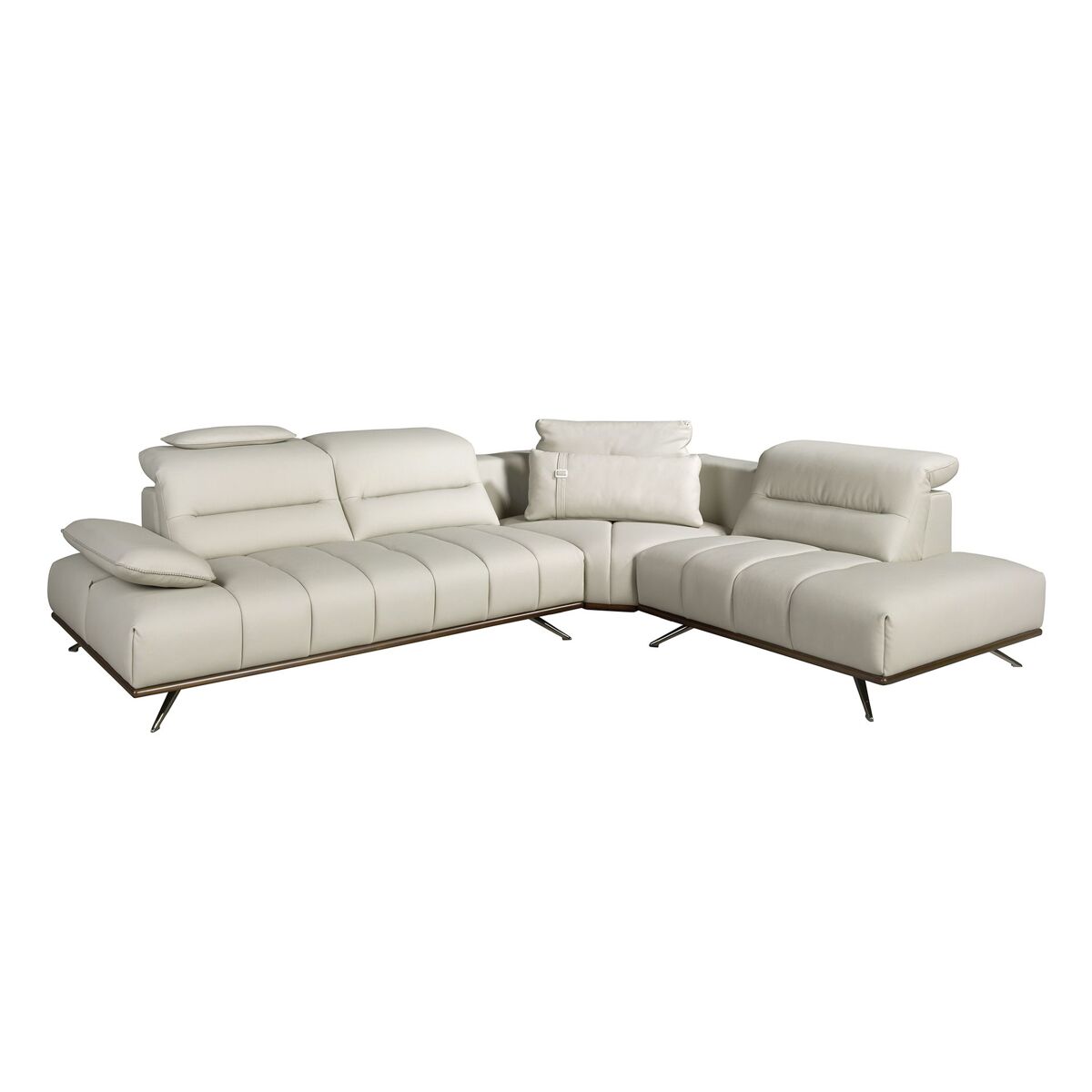 Sofá chaise longue derecha piel