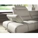 Sofá chaise longue derecha piel Sofá chaise longue derecha piel Gris Claro