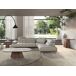 Sofá chaise longue derecha piel Sofá chaise longue derecha piel Gris Claro
