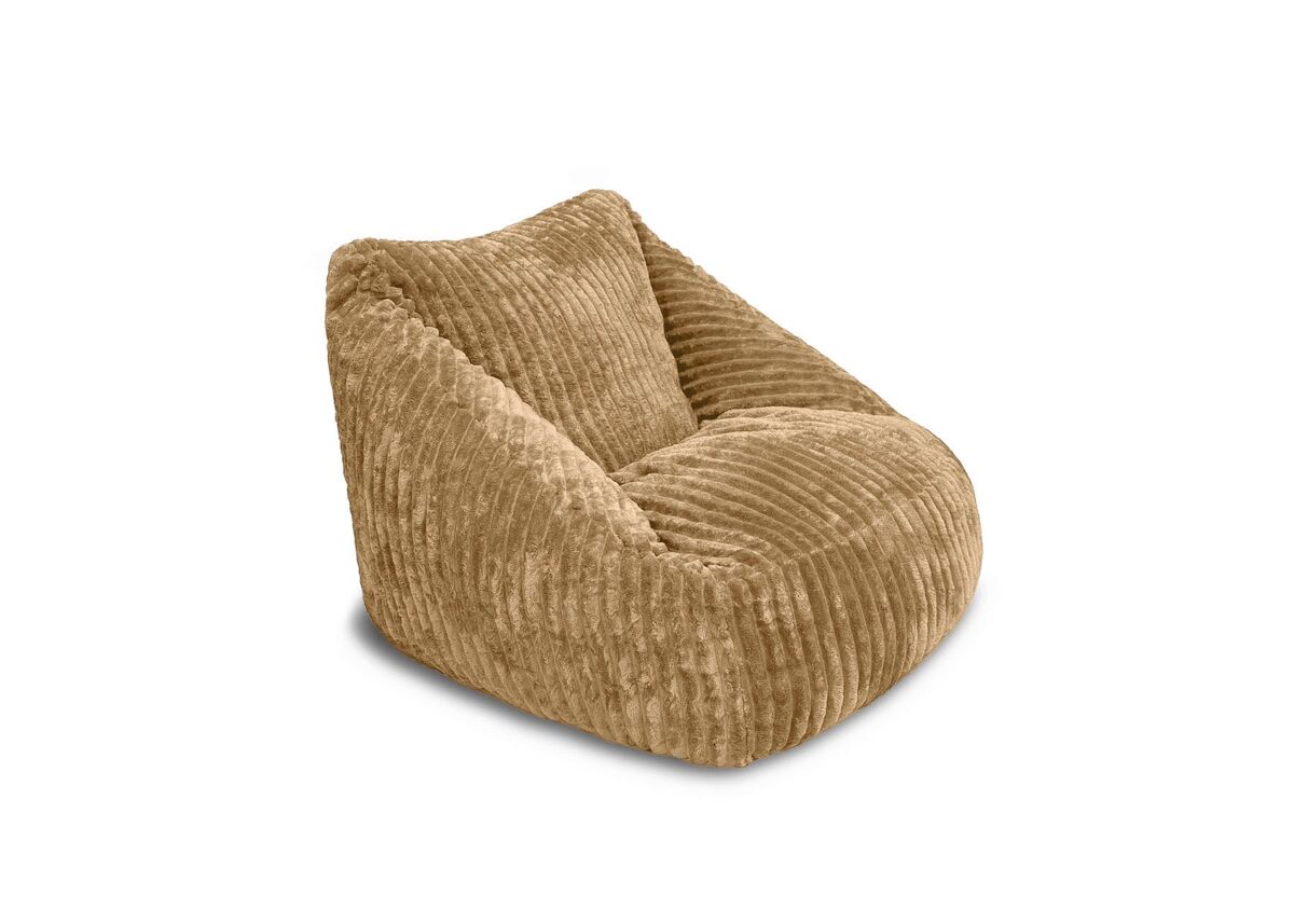 Puff Sillon 1 Plaza en Terciopelo