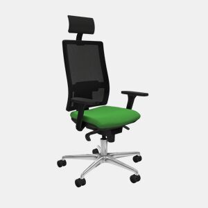Cadeira de escritório com apoio para a cabeça Piqueras y Crespo 3D086N1 Verde