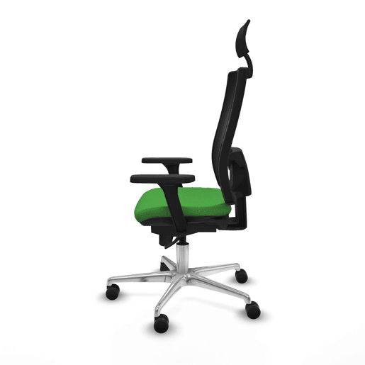 Cadeira de escritório com apoio para a cabeça Piqueras y Crespo 3D086N1 Verde
