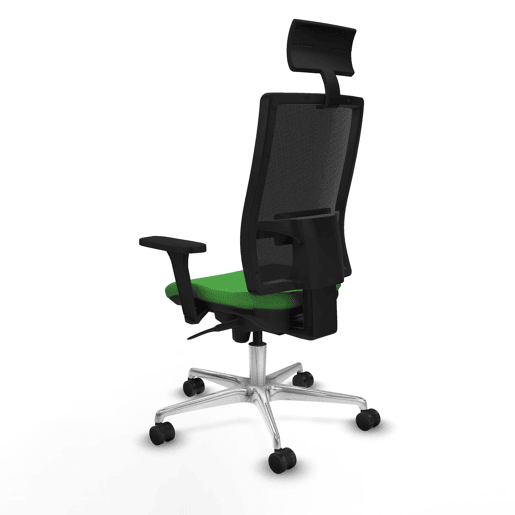 Cadeira de escritório com apoio para a cabeça Piqueras y Crespo 3D086N1 Verde