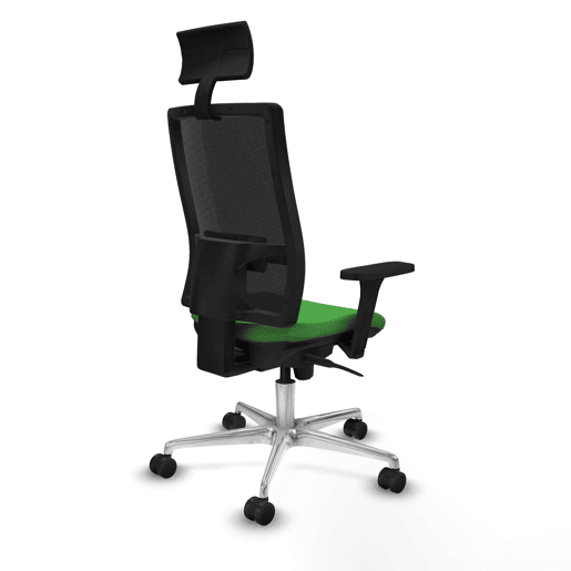 Cadeira de escritório com apoio para a cabeça Piqueras y Crespo 3D086N1 Verde