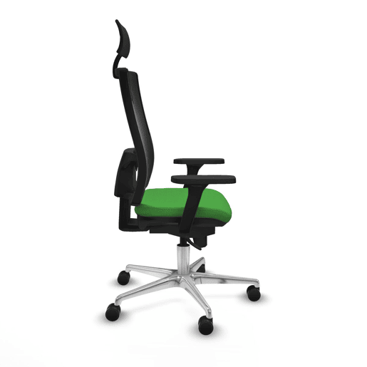 Cadeira de escritório com apoio para a cabeça Piqueras y Crespo 3D086N1 Verde