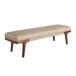 Banqueta polipiel 162x50 Banqueta polipiel 162x50 Visón