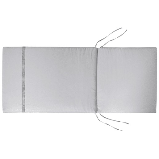 Conjunto de 6 almofadas de encosto JAVAAMANTEA PREMIUM 50 x 70 cm Cinzento claro