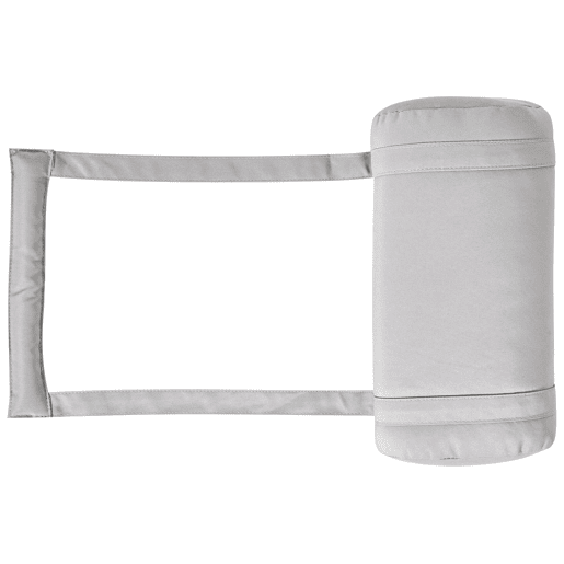 Conjunto de 6 almofadas de encosto JAVAAMANTEA PREMIUM 50 x 70 cm Cinzento claro