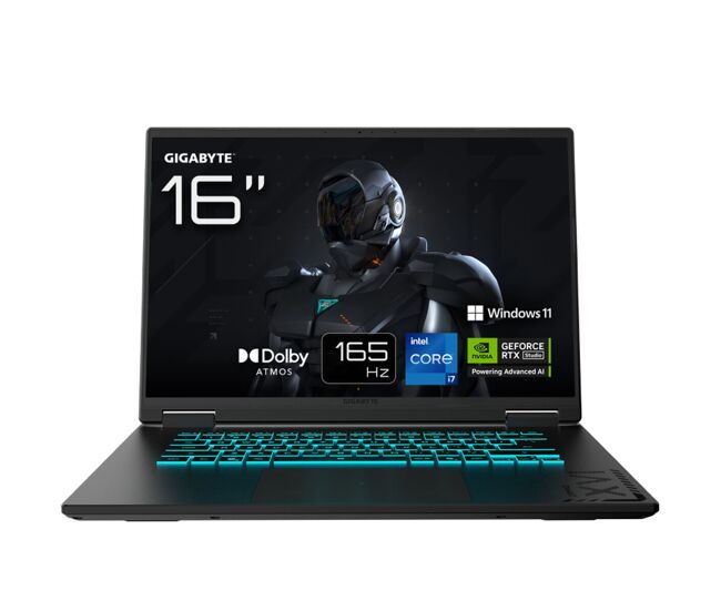 Laptop gigabyte gaming a16 cwhi3es864sh 16" 32 gb ram 1 tb ssd intel core i7-13620h