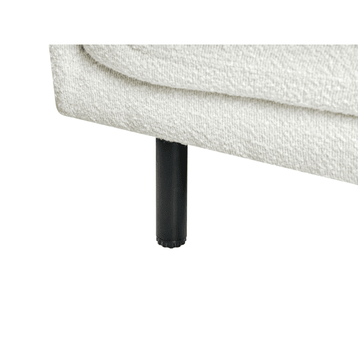 Sofá VORGOD Bouclé Branco creme 2 lugares Sofá VORGOD Bouclé Branco creme 2 lugares