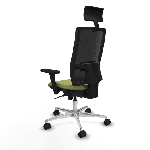 Cadeira de escritório com apoio para a cabeça Piqueras y Crespo 3D086N1 Verde