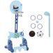 Canasta de Baloncesto Infantil HDPE HOMCOM Canasta de Baloncesto Infantil HDPE HOMCOM Azul