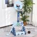 Canasta de Baloncesto Infantil HDPE HOMCOM Canasta de Baloncesto Infantil HDPE HOMCOM Azul