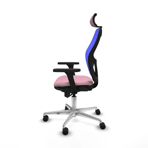 Cadeira de Escritório Piqueras y Crespo 3D086N2 Cor de Rosa