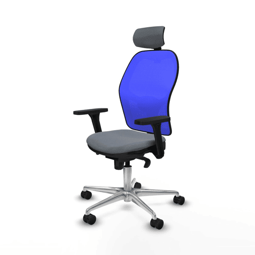 Cadeira de Escritório Piqueras y Crespo 3D086N2 Cinzento