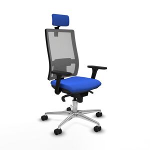 Cadeira de escritório com apoio para a cabeça Horna Piqueras y Crespo 3D086N2 Azul