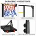 Canasta de Baloncesto PC, HDPE, Acero SPORTNOW Canasta de Baloncesto PC, HDPE, Acero SPORTNOW Amarillo