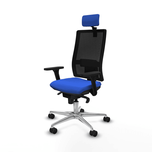 Cadeira de Escritório Piqueras y Crespo 3D086N2 Azul
