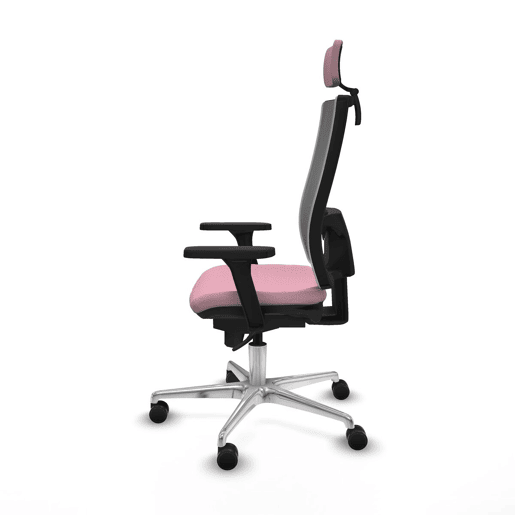 Cadeira de Escritório Piqueras y Crespo 3D086N2 Cor de Rosa