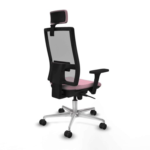 Cadeira de Escritório Piqueras y Crespo 3D086N2 Cor de Rosa