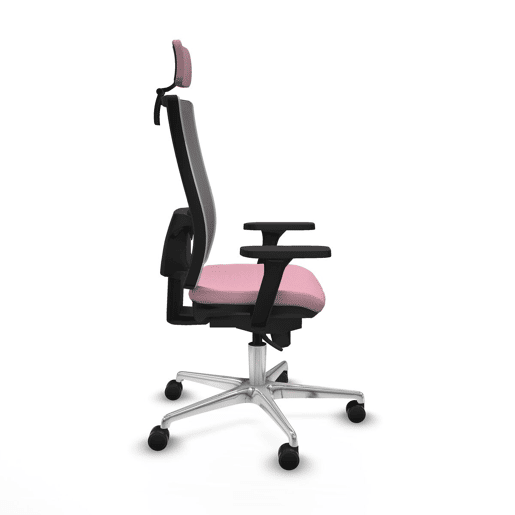 Cadeira de Escritório Piqueras y Crespo 3D086N2 Cor de Rosa